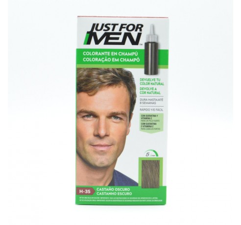 JUST FOR MEN CASTAÑO OSCURO Tintes