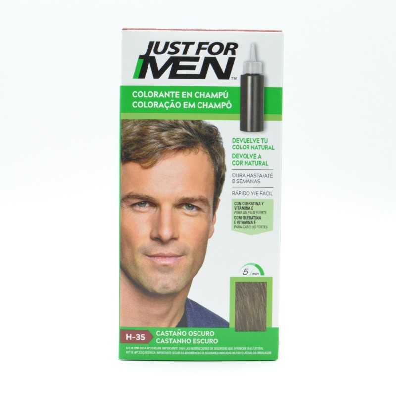 JUST FOR MEN CASTAÑO OSCURO Tintes