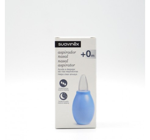 Aspirador nasal suavinex para despejar las vias respiratorias del bebe