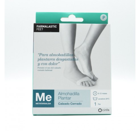 ALMOHADILLA PLANTAR ELAST T/P FARMALASTIC Protectores y correctores