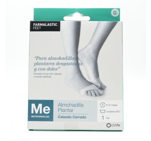 ALMOHADILLA PLANTAR ELAST T/G FARMALASTIC Protectores y correctores