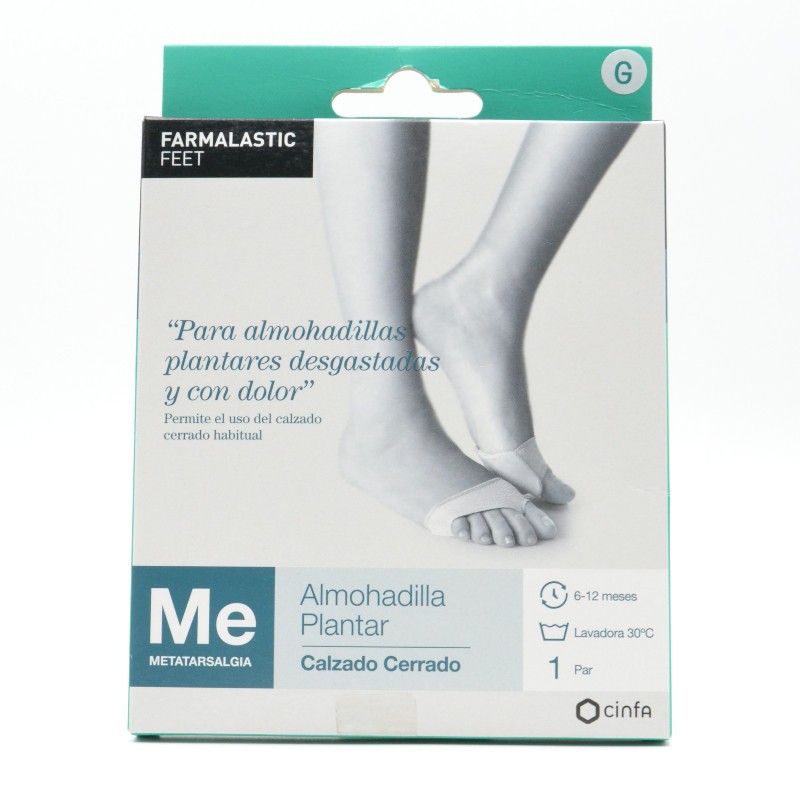 ALMOHADILLA PLANTAR ELAST T/G FARMALASTIC Protectores y correctores