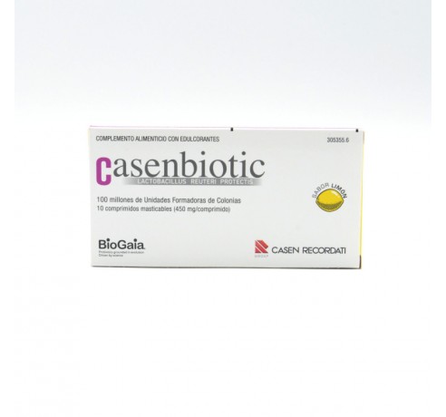 CASENBIOTIC LIMON 10 COMP Probióticos y sueros de rehidratación