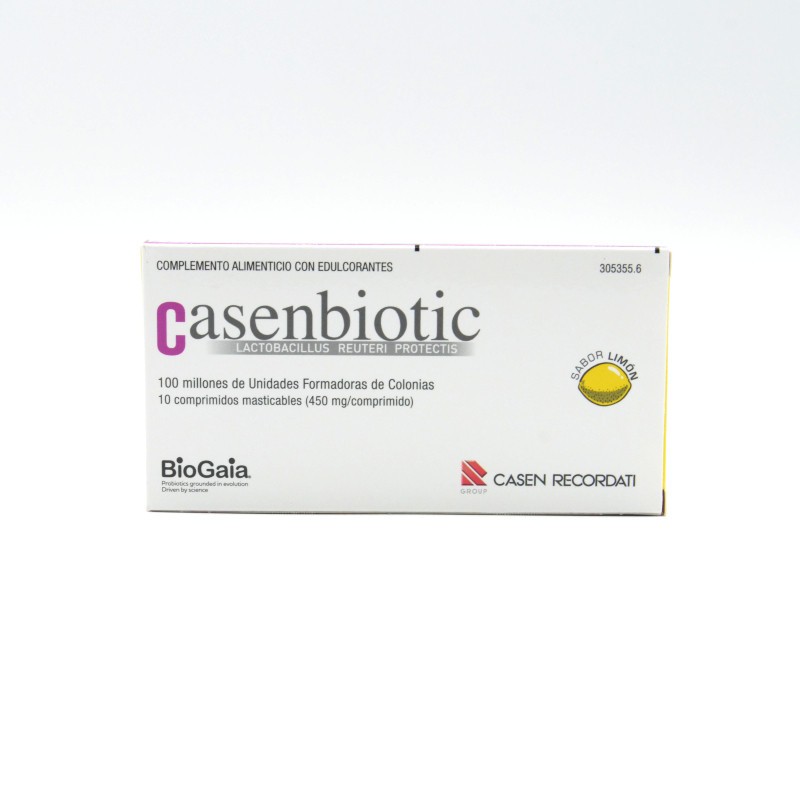 CASENBIOTIC LIMON 10 COMP Probióticos y sueros de rehidratación