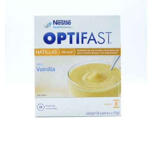 OPTIFAST NATILLAS VAINILLA 9 U Complementos