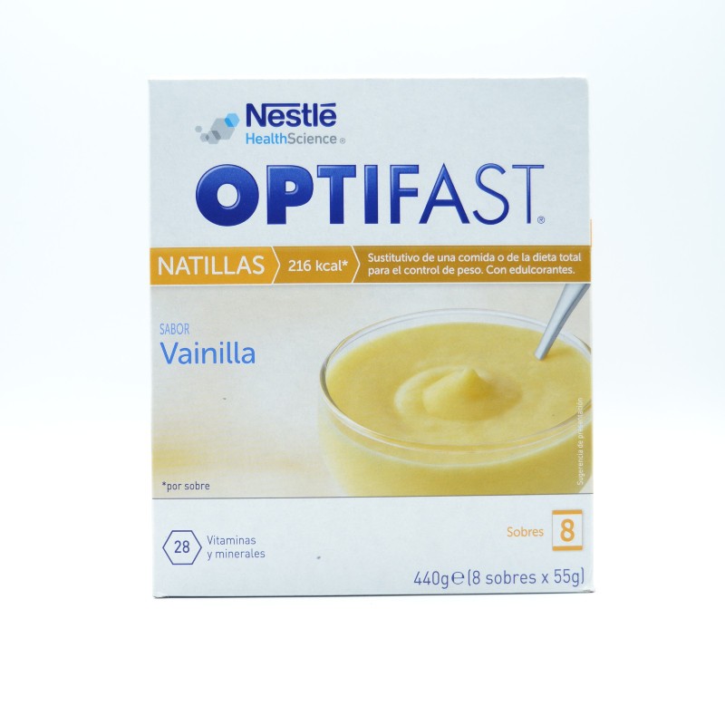 OPTIFAST NATILLAS VAINILLA 9 U Complementos