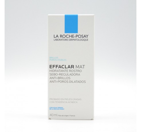 EFFACLAR MAT CREMA 40 ML Acné