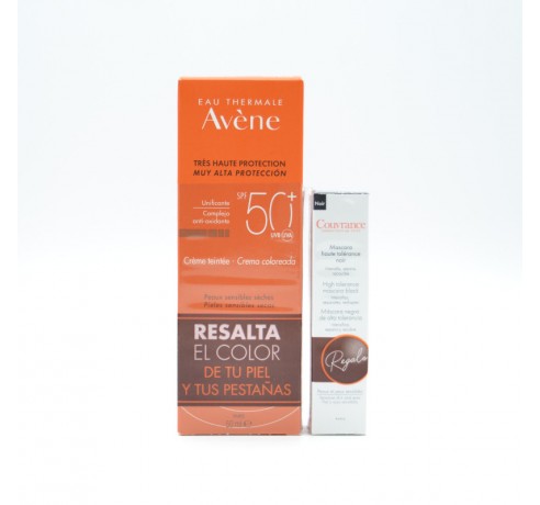 AVENE SOLAR CREMA 50+ COLOR 50 ML Facial adulto