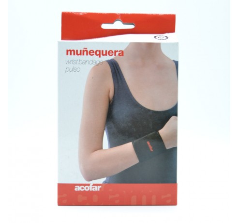 MUÑEQUERA DEPORTISTA ACOFAR NEOPRENO Muñequeras