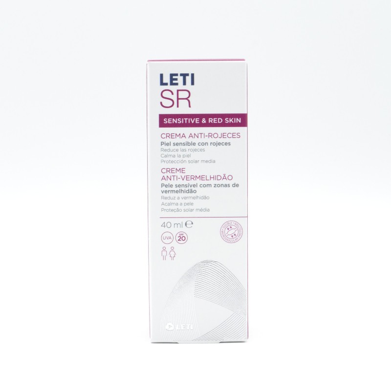 LETI SR CREMA ANTIROJECES 40 ML Cuperosis