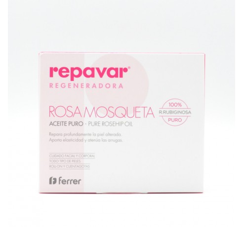 REPAVAR ACEITE ROSA MOSQUETA 100% PURO 15ML Parafarmacia