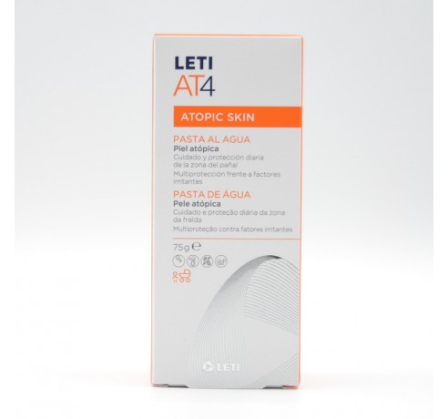 LETI AT-4 PASTA AL AGUA 75 G. Cuidado del culete