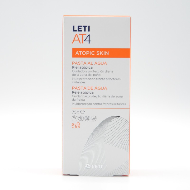 LETI AT-4 PASTA AL AGUA 75 G. Cuidado del culete