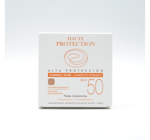 AVENE SOLAR COMPACTO DORADO SPF 50+ Facial adulto