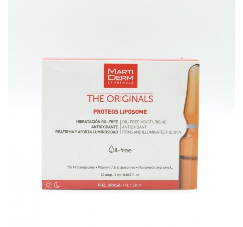 MARTIDERM PROTEOS LIPOSOMAS (ROJOS) 30 AMP Antiedad