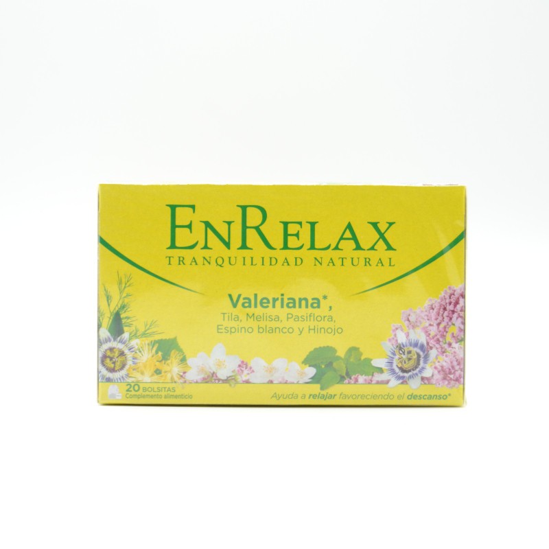 AQUILEA ENRELAX INFUSIONES 20 SOBRES. Regulación de estrés y ciclo del sueño