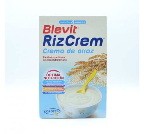 BLEVIT RIZCREM 300 GR Papillas y snacks