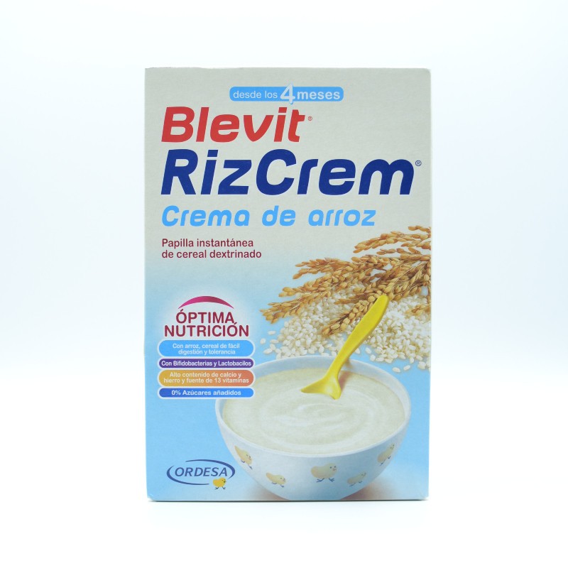 BLEVIT RIZCREM 300 GR Papillas y snacks