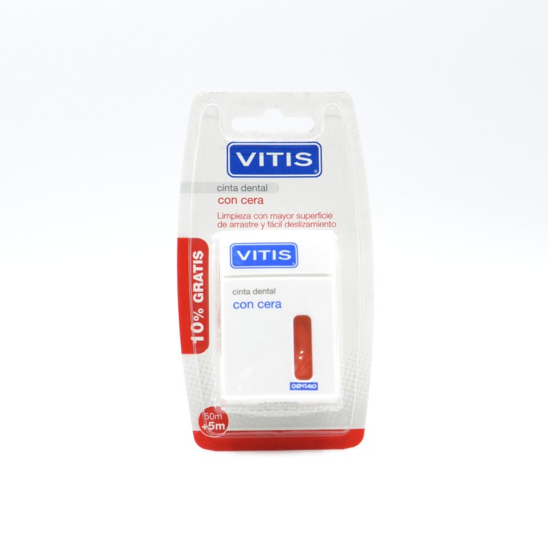 VITIS CINTA DENTAL CON CERA Sedas, hilos dentales