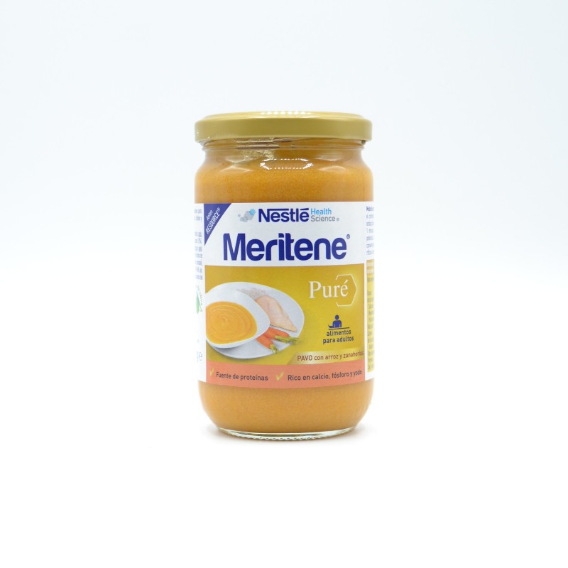 MERITENE TARRO PAVO ESTOFADO CON VERDURAS Y ARROZ 300 GR Nutrición de adulto