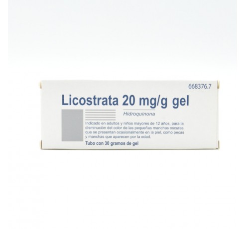 LICOSTRATA 20 MG/G GEL TOPICO 30 G Tratamientos dermatológicos