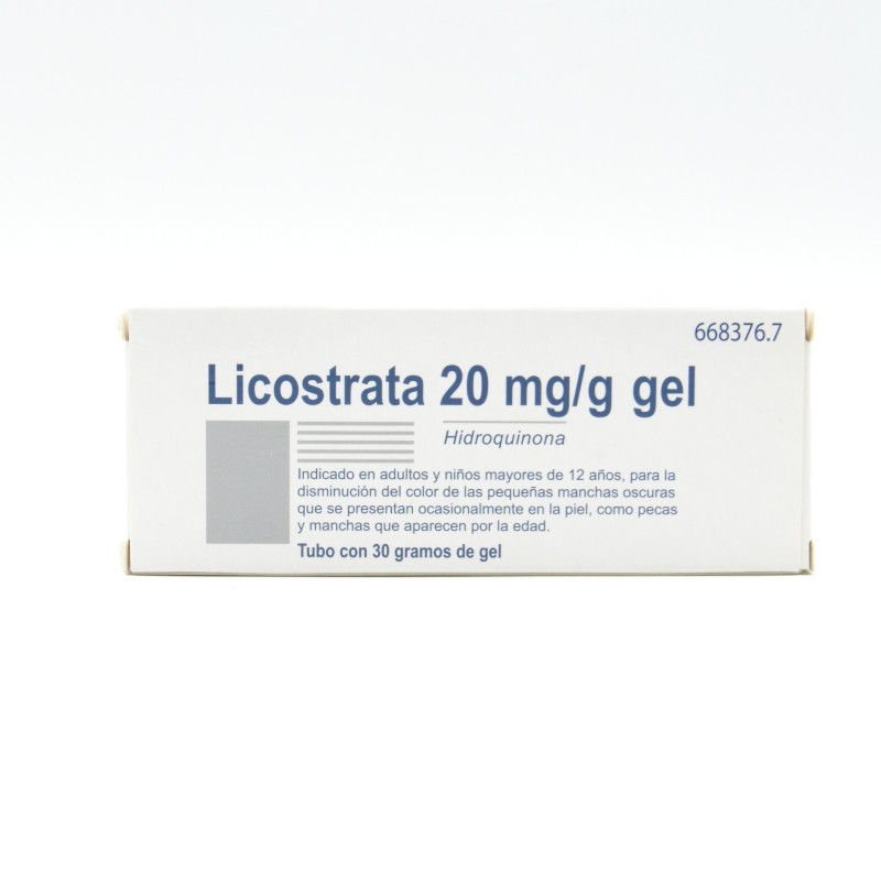 LICOSTRATA 20 MG/G GEL TOPICO 30 G Tratamientos dermatológicos