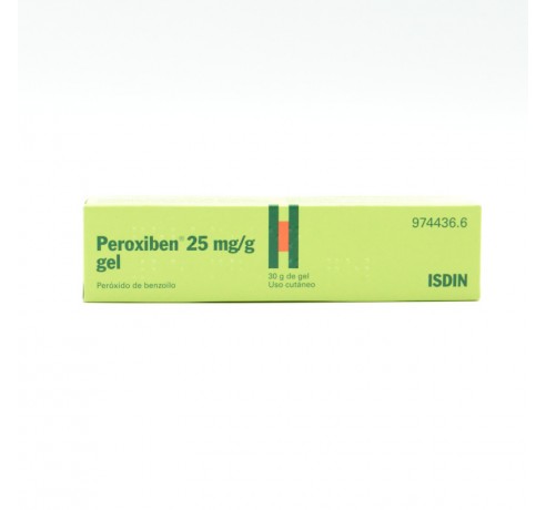 PEROXIBEN 25 MG/G GEL TOPICO 30 G Tratamientos dermatológicos