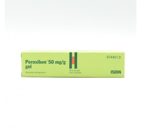 PEROXIBEN 50 MG/G GEL TOPICO 30 G Tratamientos dermatológicos