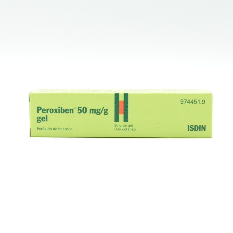 PEROXIBEN 50 MG/G GEL TOPICO 30 G Tratamientos dermatológicos