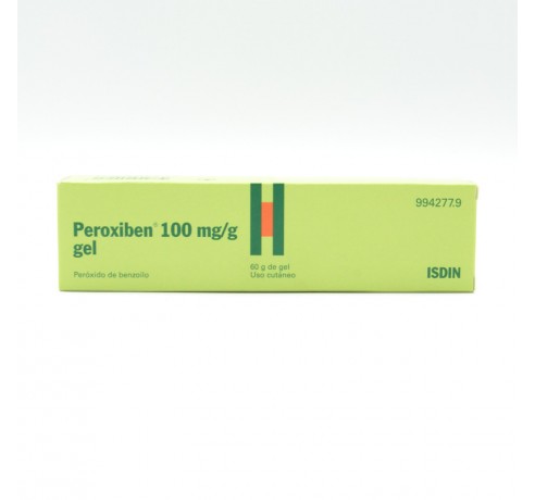 PEROXIBEN 100 MG/G GEL TOPICO 60 G Tratamientos dermatológicos