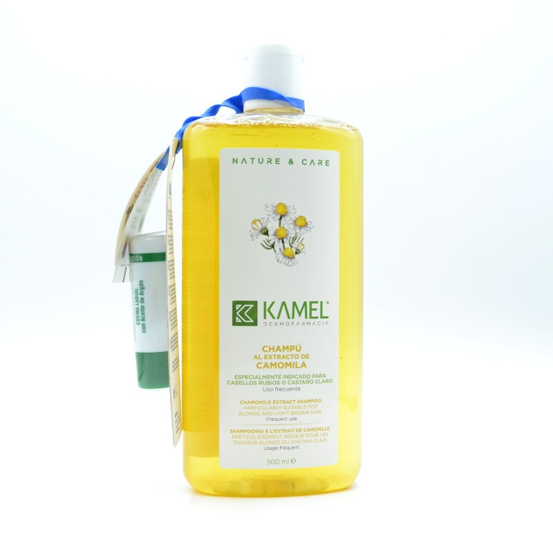 KAMEL CHAMPU CAMOMILA 500ML Pelo seco