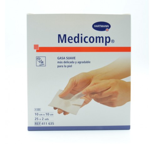 MEDICOMP 10X10 CM 50 U Tiritas y apósitos