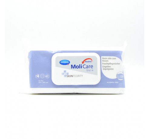 MOLICARE SKIN TOALLITAS 50 U Cuidado del adulto