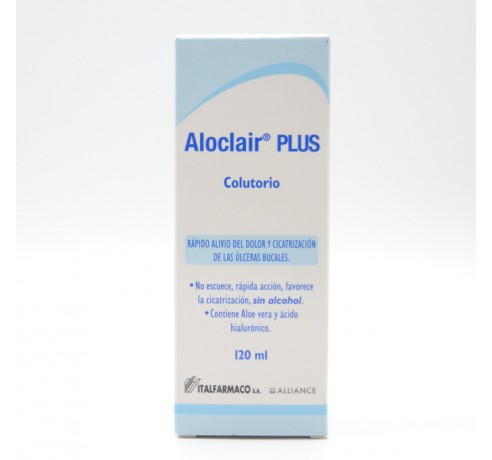 ALOCLAIR PLUS COLUTORIO 120 ML Aftas y herpes