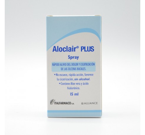 ALOCLAIR PLUS SPRAY 15 ML Aftas y herpes