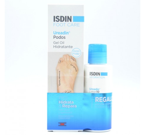 UREADIN PODOS GEL OIL 75ML + LOCION CORPORAL REG Hidratación y piel atópica