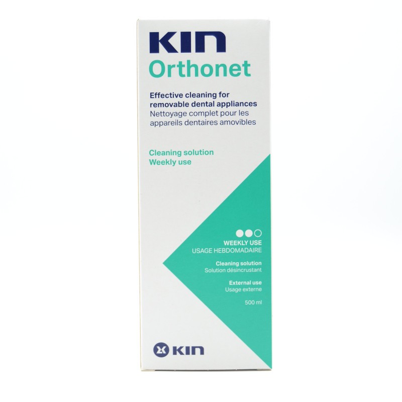 KIN ORTHONET DESINCRUSTANTE SEMANAL LIMPIEZA PRO Encías, caries, dientes sensibles