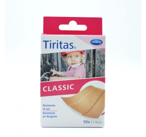 TIRITAS CLASSIC TELA 6X10 CM 10 U HARTMANN Cuidado de los pies