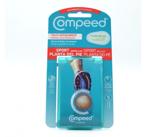 COMPEED AMPOLLAS PLANTA PIE 5 U Cuidado de los pies