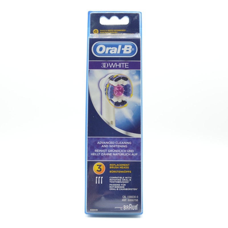 ORAL-B RECAMBIO C.E. 3D WHIT 3 U Cepillos