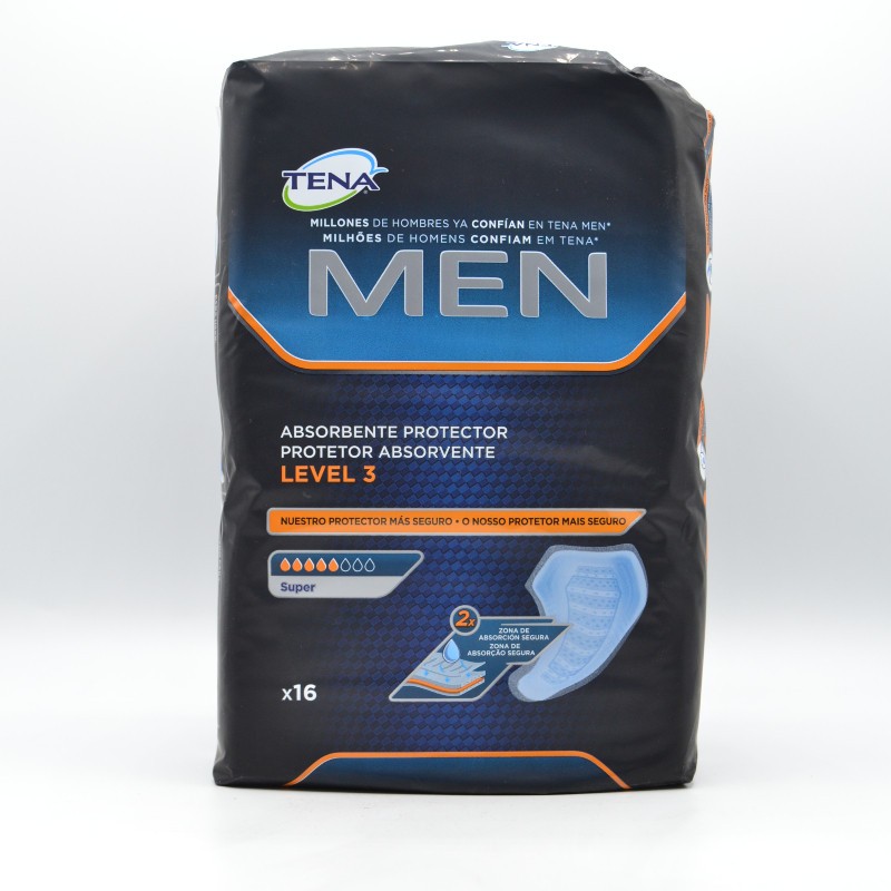 Venta de Tena Men Level 3 16 Und en Parafarmacia Online