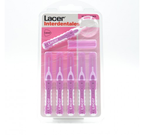 LACER CEPILLO INTERDENTAL ULTRAFINO 6 U ROSA Cepillos