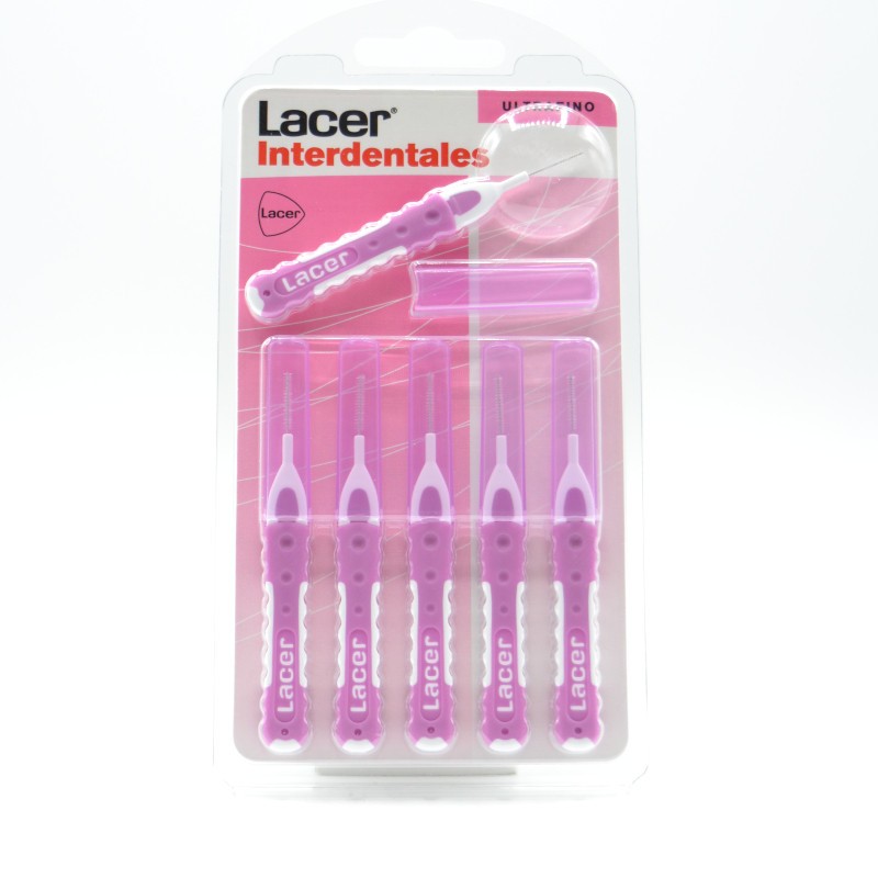 LACER CEPILLO INTERDENTAL ULTRAFINO 6 U ROSA Cepillos