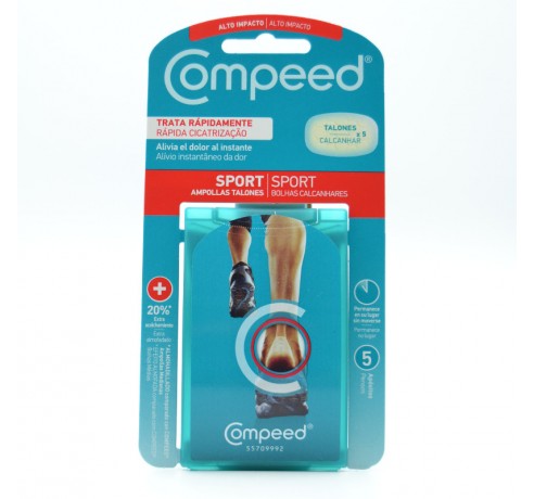 COMPEED AMPOLLAS SPORT TALON 5 U Cuidado de los pies