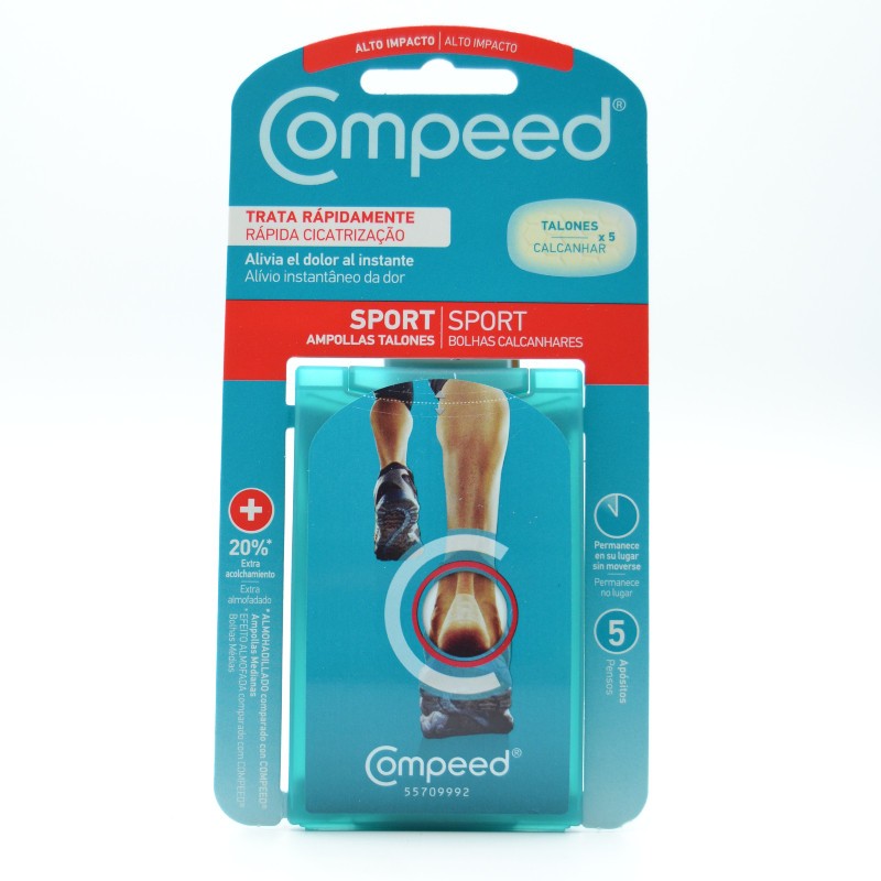 COMPEED AMPOLLAS SPORT TALON 5 U Cuidado de los pies