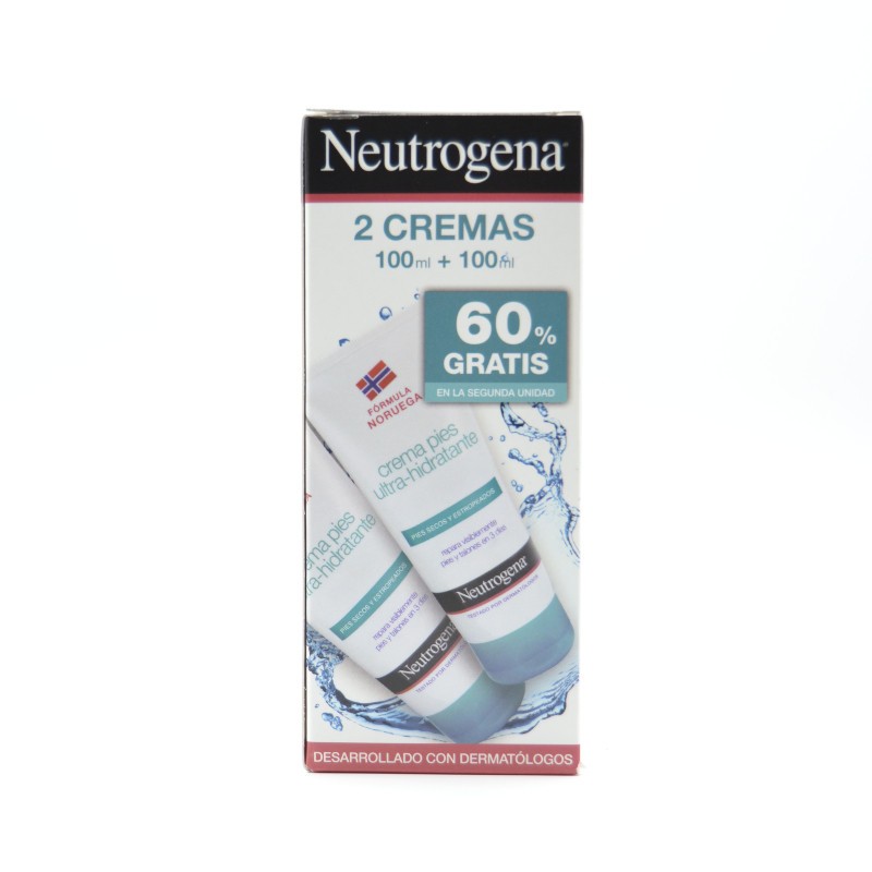 NEUTROGENA PIES CREMA ULTRA HIDRATANTE DUPLO Cuidado de los pies