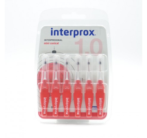 INTERPROX 4G MINICONICO 6 U Cepillos