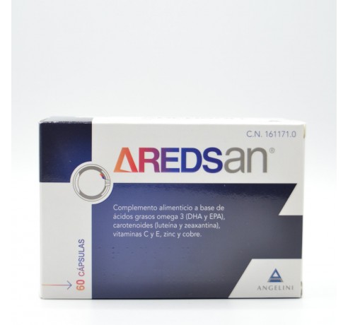 AREDSAN 60 CAP Vitaminas para los ojos