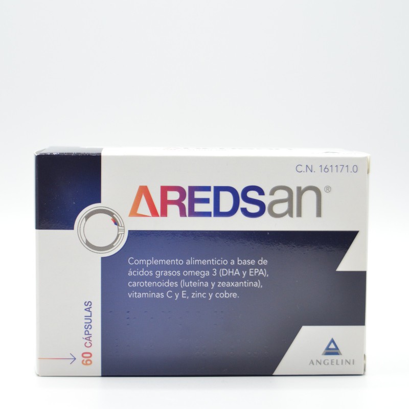 AREDSAN 60 CAP Vitaminas para los ojos