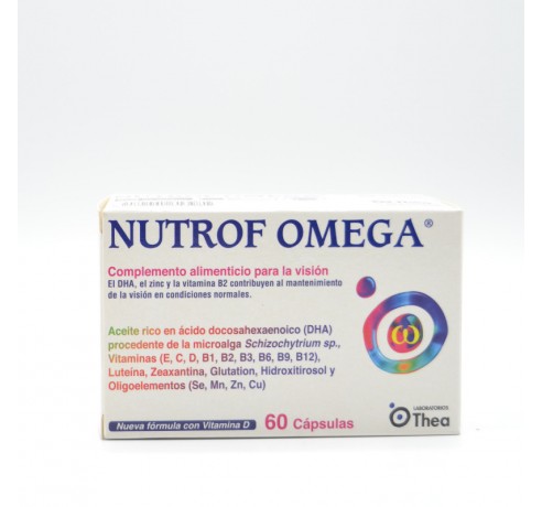 NUTROF OMEGA LUTEINA 60 CAPSULAS Vitaminas para los ojos